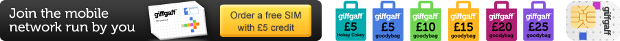 Get a free Giffgaff Sim