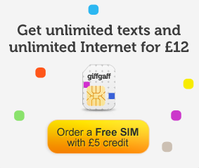 Get a free giffgaff Sim